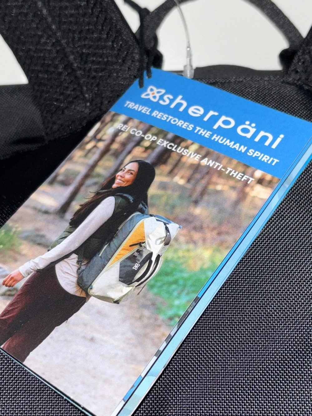 Sherpani x REI Co-op Travel Anti-Theft RFID-Protection Backpack Exploration NEW